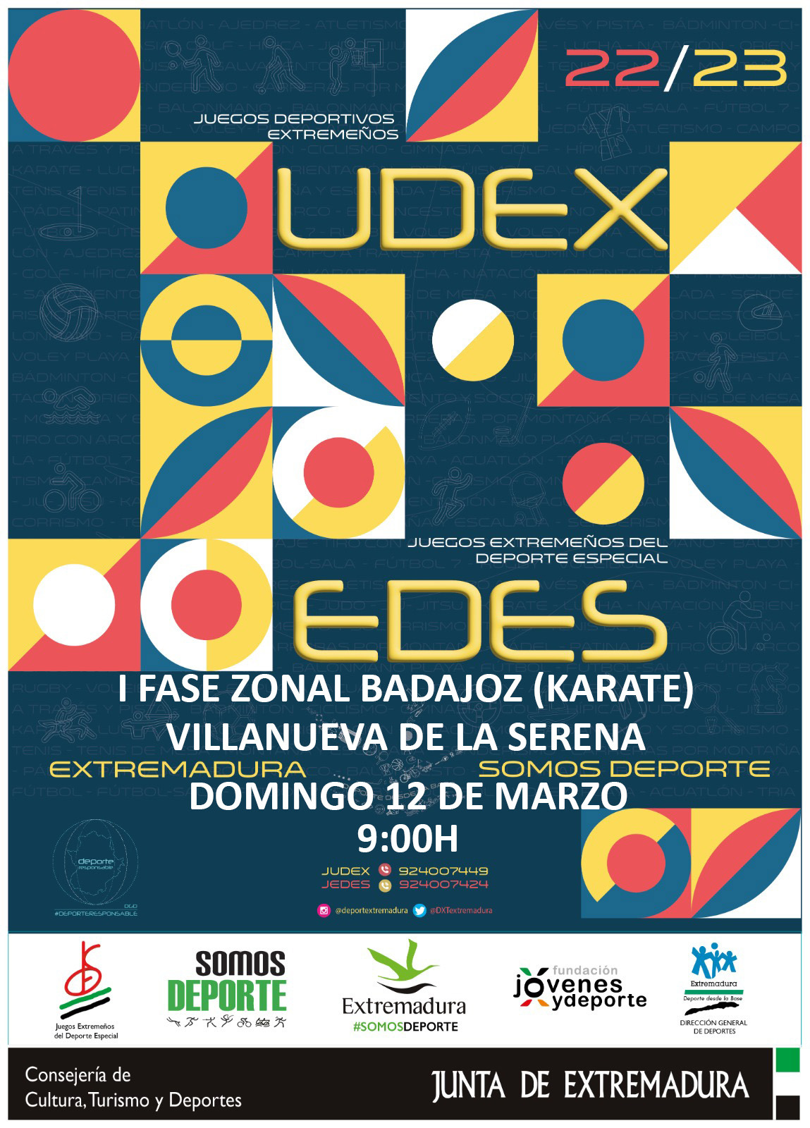 JUDEX · Zonal 1 Badajoz 2023