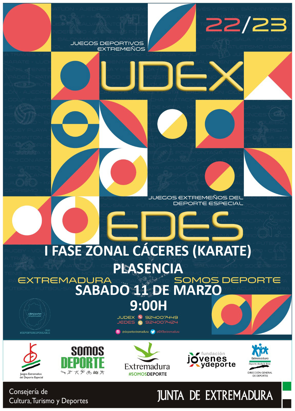 JUDEX · Zonal 1 Cáceres 2023