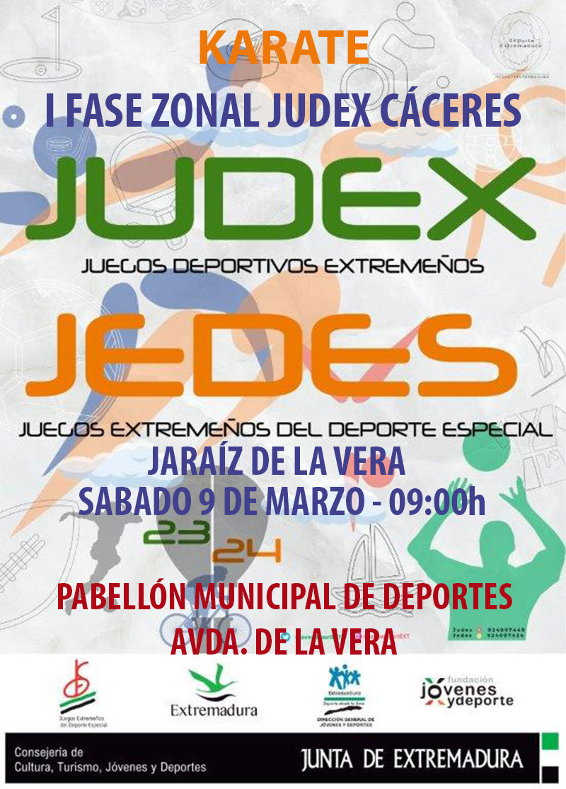 JUDEX 2024 · Zonal Cáceres Fase 1