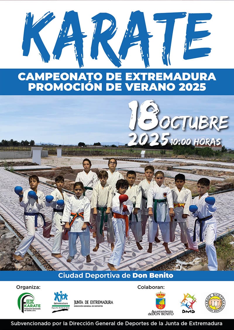 FEX · Campeonato de Extremadura de promoción verano 2025