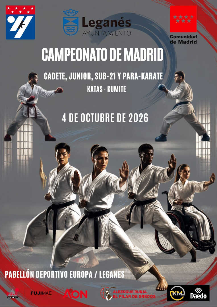 FMK · Campeonato de Madrid Cadete·Júnior·Sub21 2026