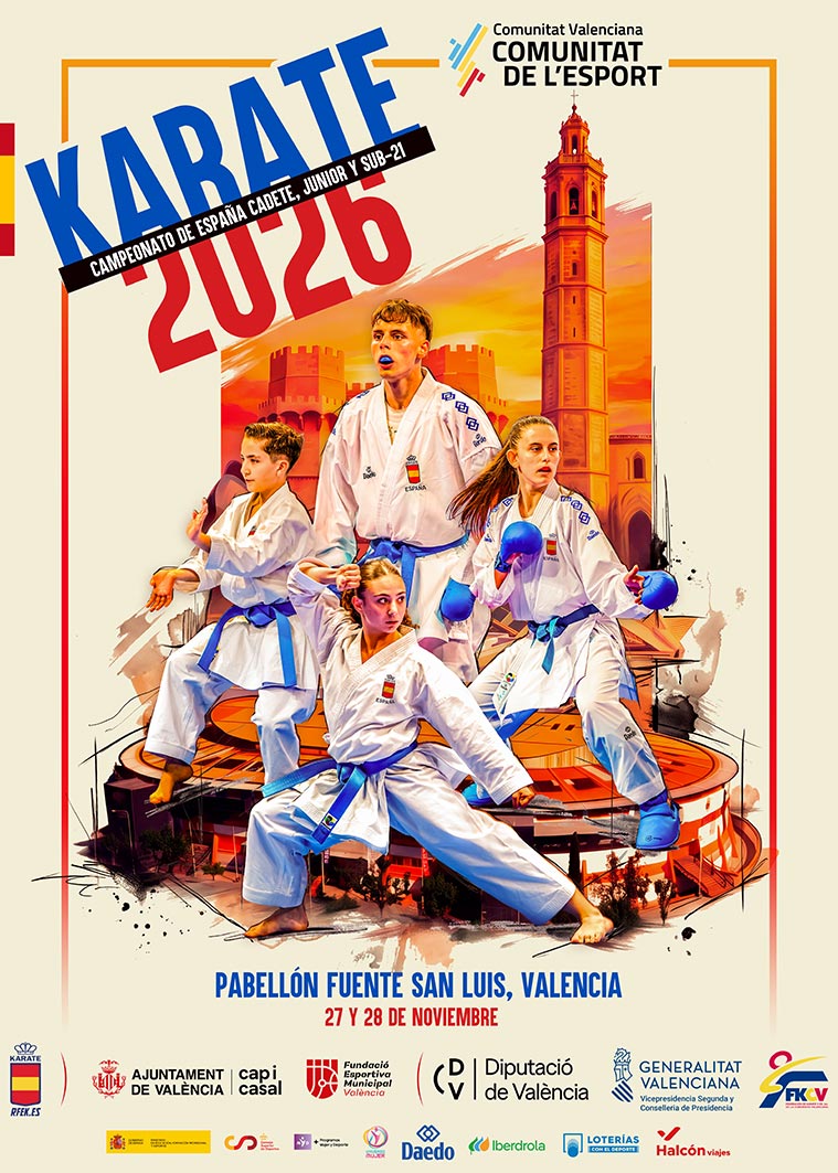 RFEK · Campeonato de España Cadete-Júnior-Sub21 2026